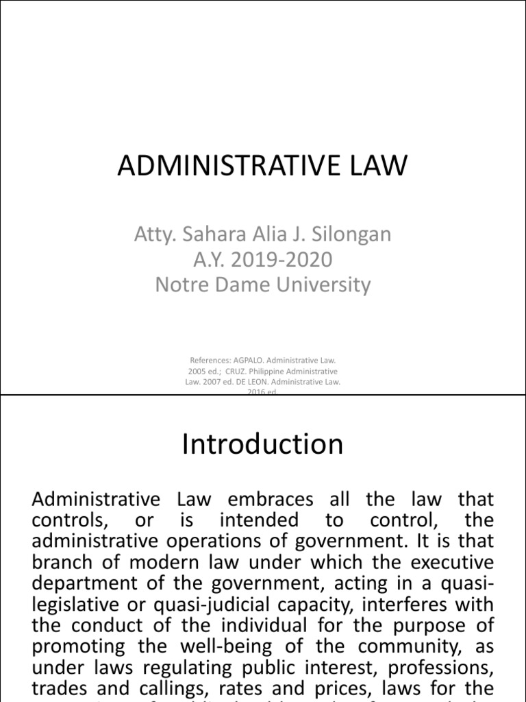 Admin Law Lecture Midterms | PDF | Corporations | Administrative Law
