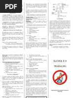 Folheto - Alcoolemia