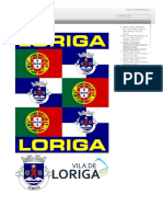História de Loriga - Concise History of the Town of Loriga