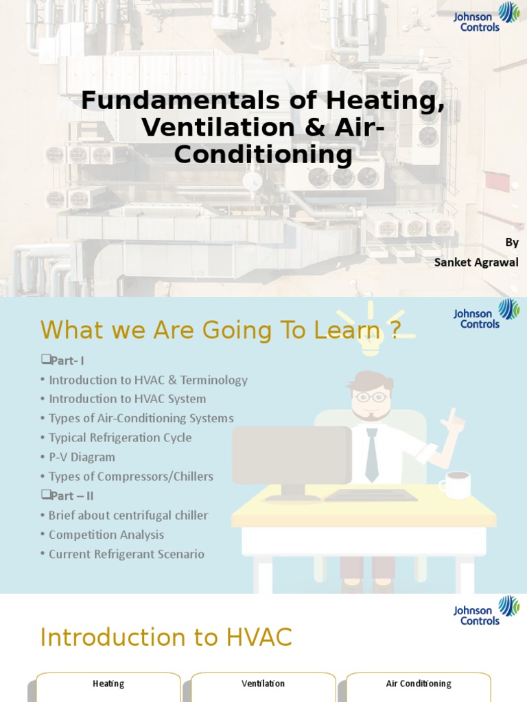 HVAC Fundamentals Overview | PDF | Transport Phenomena | Air Conditioning