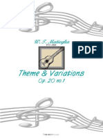 (Free Scores - Com) - Matiegka Wenzel Thomas Theme and Variations 60461