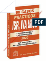 60 Casos Practicos Isr, Iva, Imss 2020