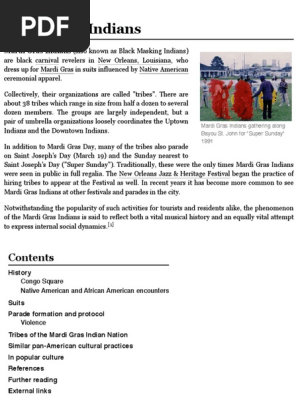 Mardi Gras Indians of the Intergalactic High Plans Traveller