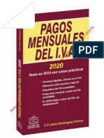 Pagos Mensuales Del Iva 2020