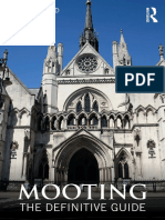 Mooting The Definitive Guide