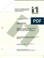 NMX-C-155-ONNCCE-2014 CONCRETO HIDRAULICO - ESPECIFICACIONES Y METODOS DE ENSAYO 2020