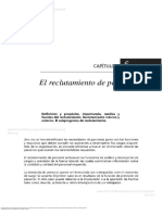 Administración de Personal Un Enfoque Hacia La Calidad. Reclutamiento y Selección