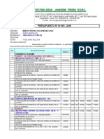 PTO N° 0119H - 2019 MANTTO MODIFICADO