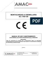 Manual Montacargas EC 1700-150 PDF