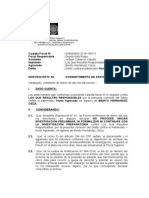 Disposición de Consentimiento de Archivo 2019