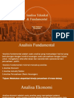 Analisis Teknikal & Fundamental