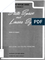 Donald M. Wiberg - Schaum's Outline of Theory and Problems of State Space and Linear Systems-Mcgraw-Hill (1971)