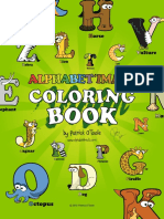 Alphabetimals Coloring Book PDF