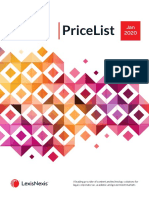 PriceList PDF