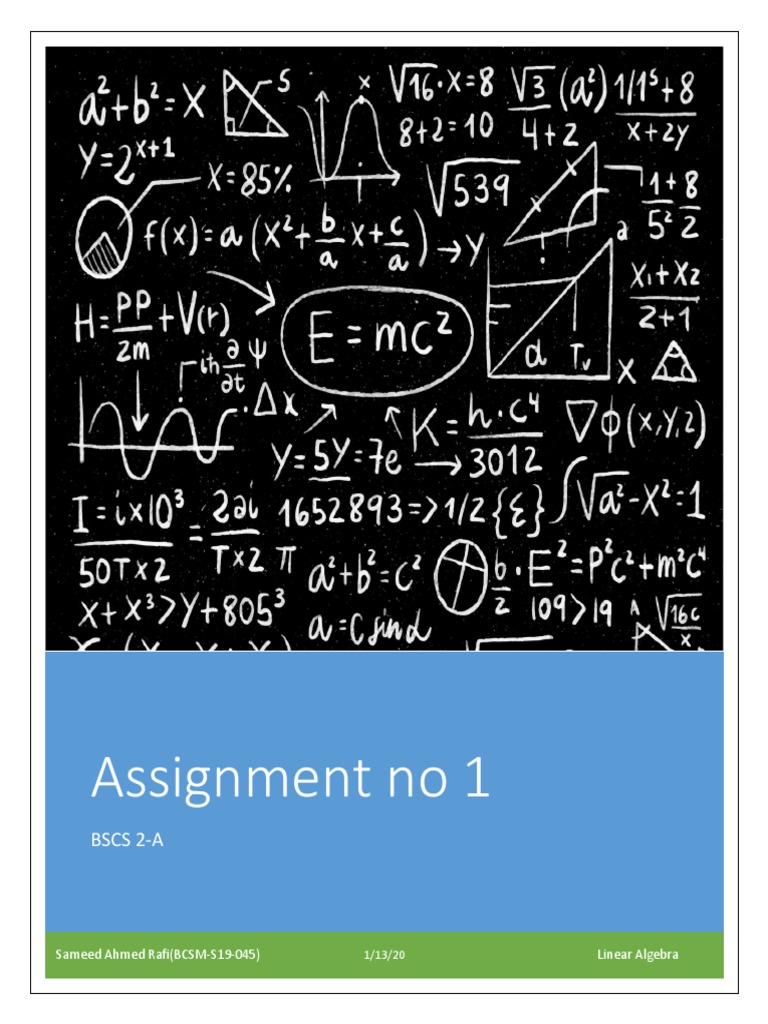 Applications of Linear Algebra in Computer Science | PDF | Linear ...
