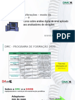 Analisador de Vibrações – modo de funcionamento 0 – Programa do Curso