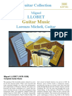 Llobet - Encarte Michelli