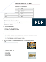 Los Metales - Ejercicios de Repaso
