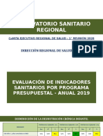 OBSERBATORIO SANITARIO REGIONAL 2020