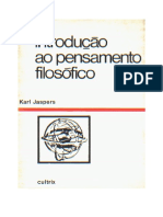 JASPERS, Karl. Introdução Ao Pensamento Filosófico PDF