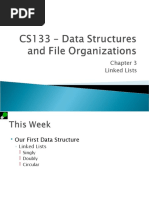 Chapter 3 - Linked Lists