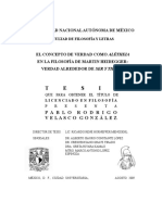 EL Velasco González-Pablo-Cocepto de Verdad com Aletheia en la filosofía de Martin Heidegger