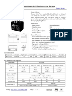 Data Sheet - Bateria - Fulibattery - FL12350-M
