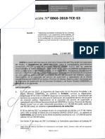 Resolución N°866-2018-Tce (Aplicación de Sanción) PDF