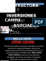 Presentación Proyecto Bella vista -STREP CENTER