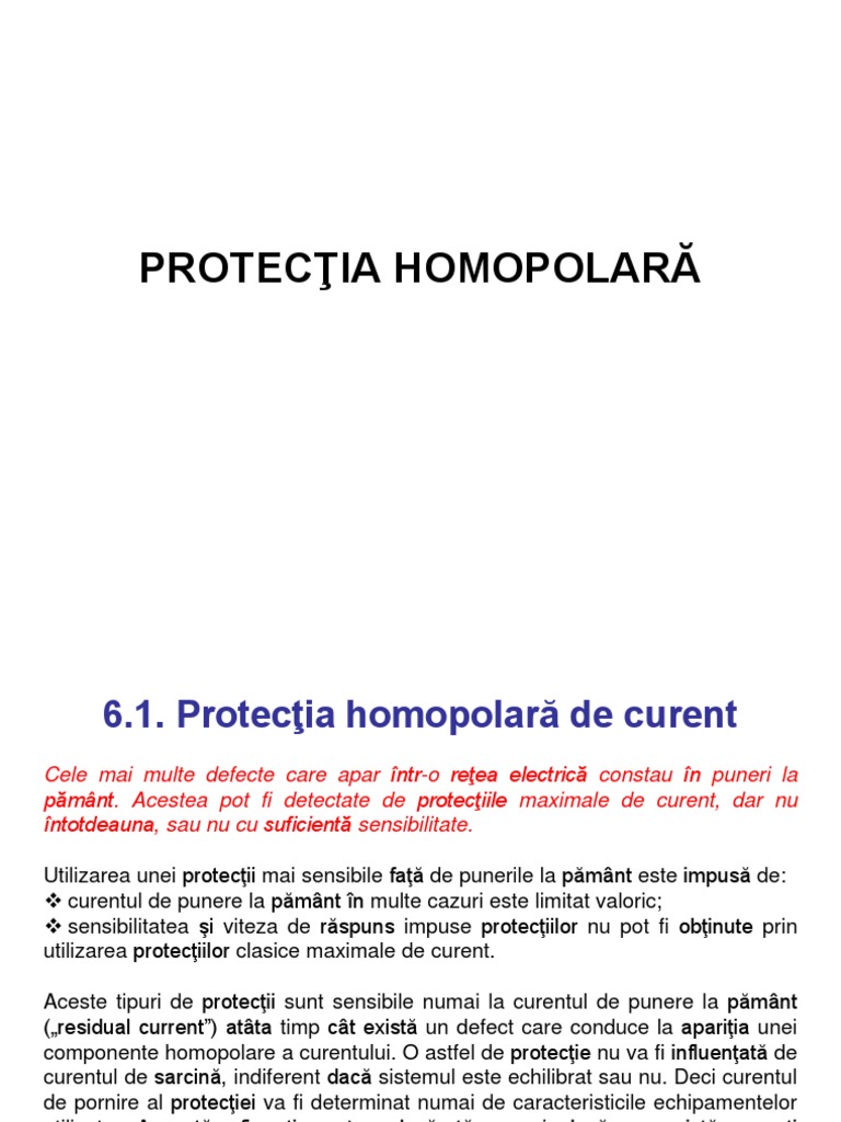 Stoop attribute invade Protectii Homopolare | PDF