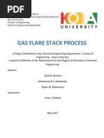 Flare Stack Process