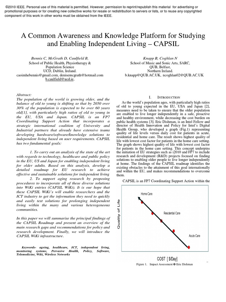 CAPSIL Agemap Paper | PDF | Electronic Health Record | Health Informatics