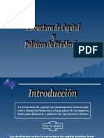 La estructura de capital y su relación con el valor y coste de capital de la empresa