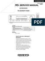 TX-DS494 Service Manual