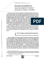 Giraudo, L'epiclesi Eucaristica PDF