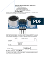 Ultrasonico Con My Daq
