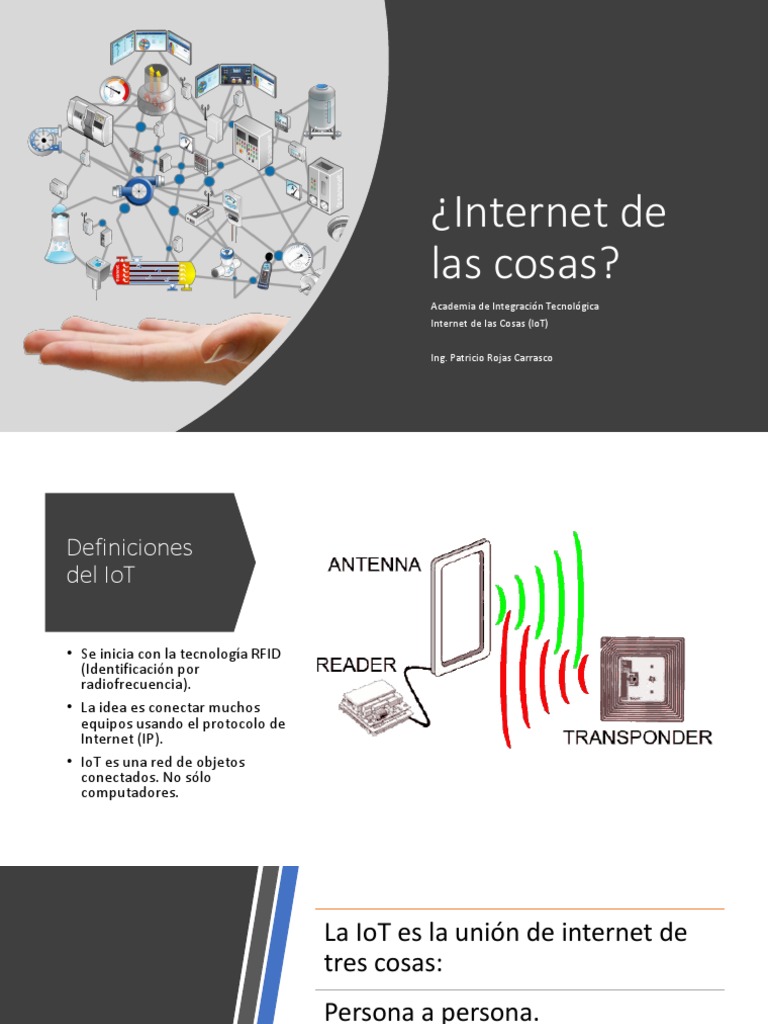 Presentación IoT | PDF | Internet de las Cosas | paquete general de ...