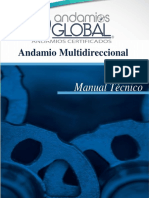 Manual Técnico Andamio Mulitidireccional - Andamios Global