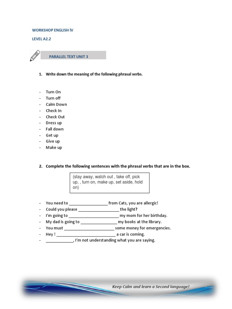 T-P English IV (27) UNIT 27  Phrase  Languages