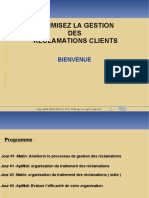 Gestion Des Réclamations Clients