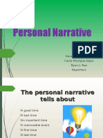 Personal Narratives GCR