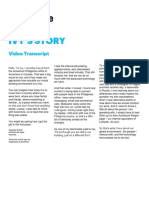 Accenture Ivy Story Transcript PDF