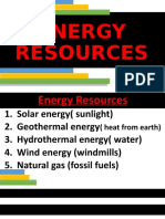 Energy Resources