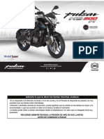 Manual de Partes Pulsar NS200 F.I PDF