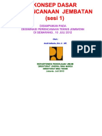 Konsep Dasar Perencanaan Jembatan