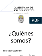 FUNDAMENTACIÓN EN GENERENCIA DE PROYECTOS - v2.1 - Entrega