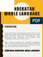 Pendekatan Whole Language