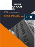 Diktat Manajemen Pembiayaan Proyek PDF