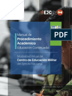 Manual Educación Continuada Modalidad Virtual CEMIL PDF