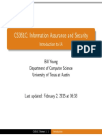 Slides1-Intro Information Assurance and Security Page 1-32 Ist Test 33-62 2nd Test PDF